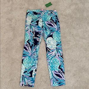 NWT Kelly Skinny Ankle Pant Alotta Colada 2